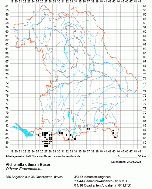 Die Verbreitungskarte zu Alchemilla othmari Buser wird geladen ...