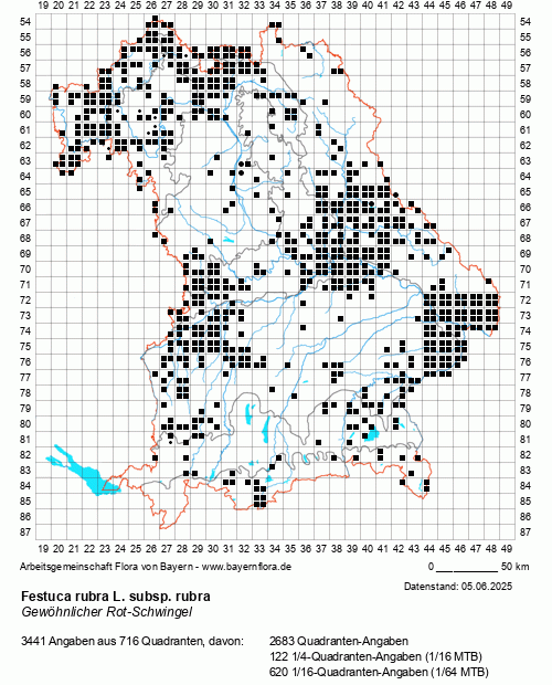 Die Verbreitungskarte zu Festuca rubra L. subsp. rubra wird geladen ...