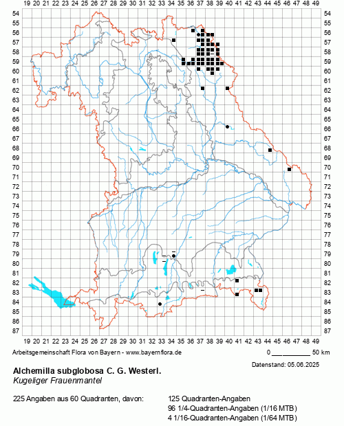Die Verbreitungskarte zu Alchemilla subglobosa C. G. Westerl. wird geladen ...