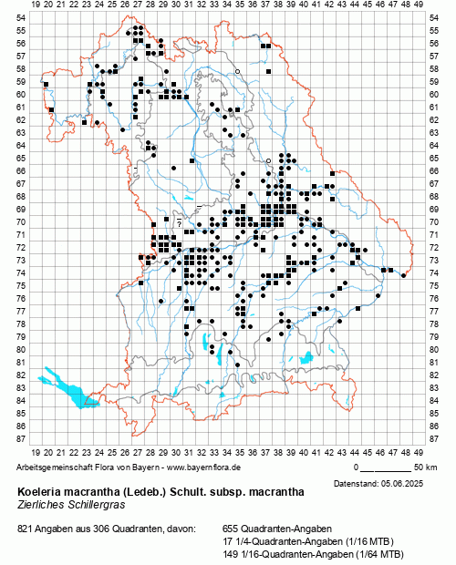 Die Verbreitungskarte zu Koeleria macrantha (Ledeb.) Schult. subsp. macrantha wird geladen ...