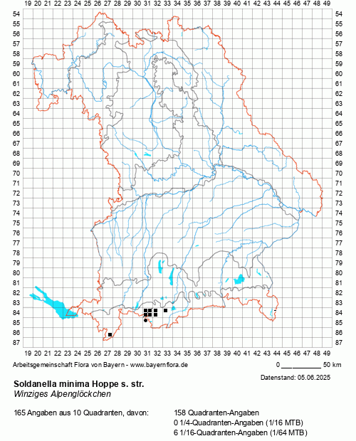Die Verbreitungskarte zu Soldanella minima Hoppe s. str. wird geladen ...